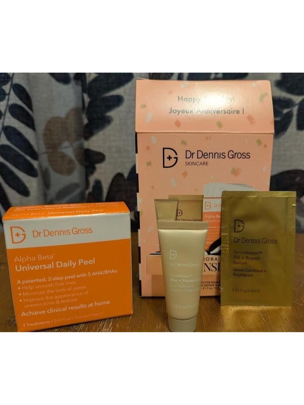 Dr. Dennis Gross Skincare Trio Peel, Repair Cream and Serum